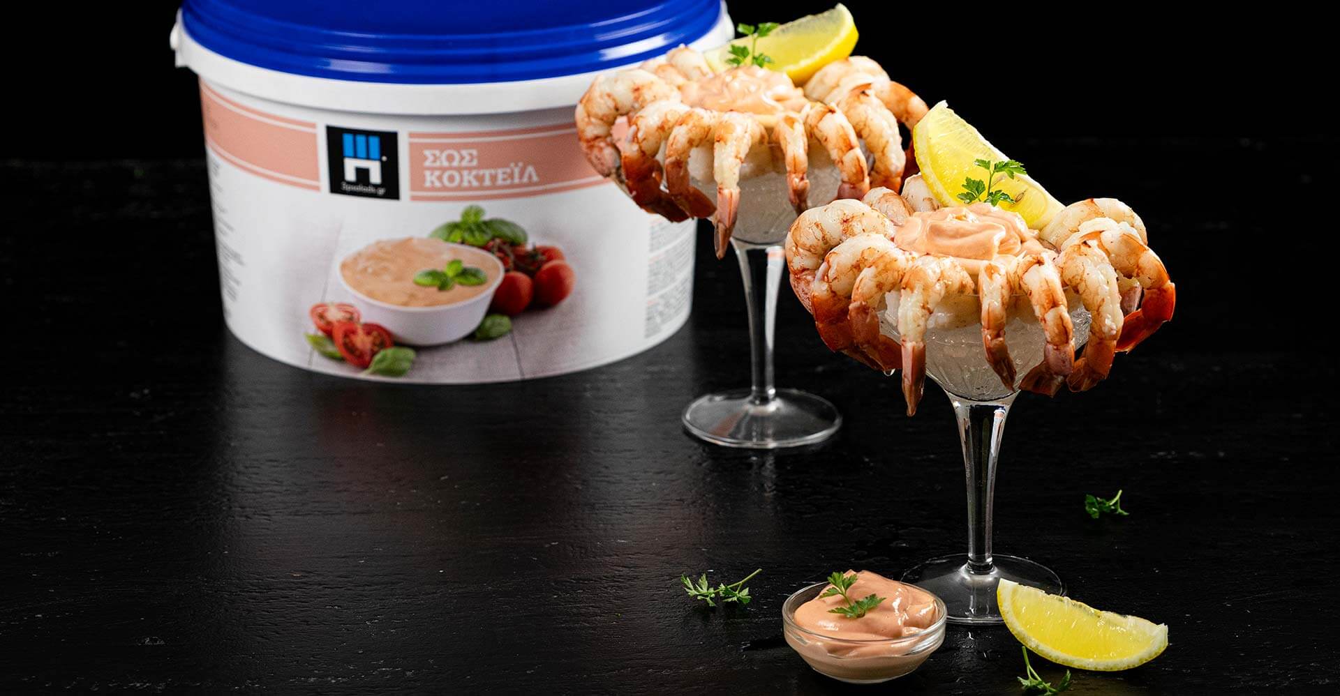 All time classic Shrimp Cocktail with 3P Cocktail Sauce